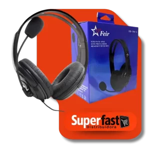 Fone com fio Feir FR-306-4