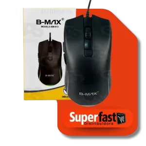 Mouse Gamer 3600 DPI Com Fio USB 3.0 B-Max BM-613