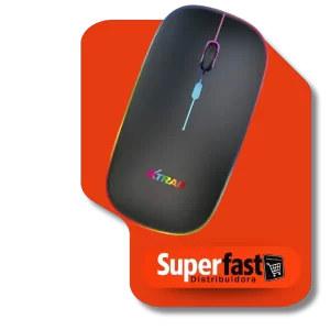 Mouse sem Fio Recarregável 2.4GHz 3200dpi XD-611 Xtrad
