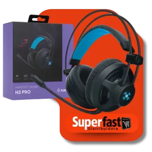 Fone De Ouvido Headset Gamer H2 Pro Led Fortrek Profissional