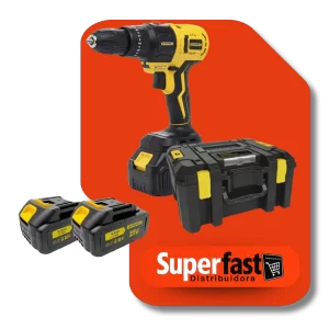 Kit 6 Em 1 Furadeira Parafusadeira Motoserra Multifuncional