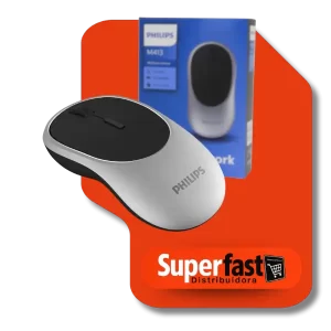 Mouse sem fio recarregável Philips 400 Series original