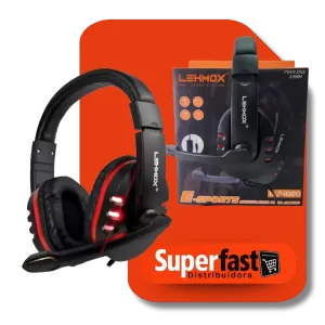 Fone Ouvido Gamer Rgb Lehmox Lef1020