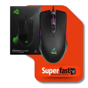 Mouse Gamer Optico Led Rgb Chroma 4800 Dpi Usb 7 Botões Knup