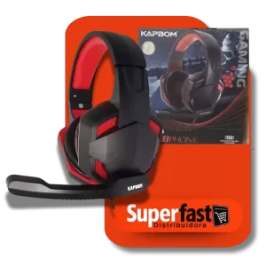 Fone De Ouvido com fio Para Jogos Headset Kapbom KA-9008