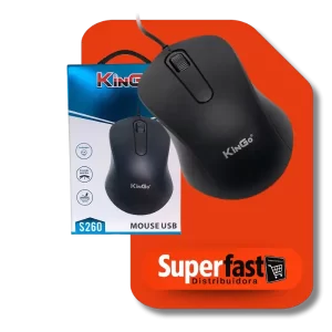 Mouse Óptico USB (S260) Kingo