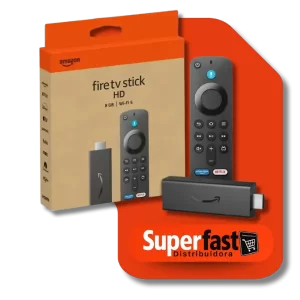 Fire Stick Hd Ultima Geração Controle Remoto Voz Lançamento