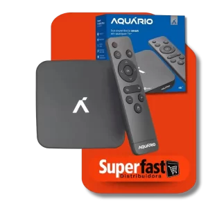 TvBox Aquário Stv-3000plus 4k 16gb Android 11 Wi-fi 2.4/5g
